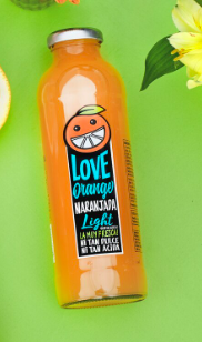 Love ORANGE LIGHT 1 X 475 ML.