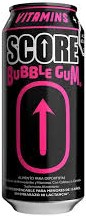 Score Bubble Gum 473cc