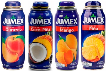 Jumex nectar, sabor COCO PIÑA,460ml.