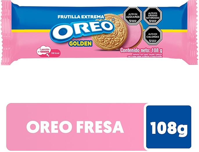 Oreo fresa 108gr.