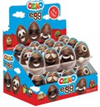 Huevitos de chocolate Ozmo, display 24 unidades.