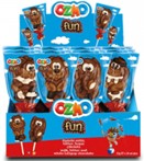 Paletas de chocolate Ozmo, display 24 unds.