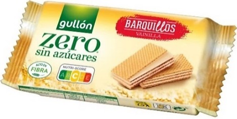 Galleta Oblea Vainilla Zero, Display 12 unds. 60gr.