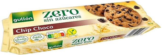Galleta Gullon Zero, chips de chocolate 150gr. –