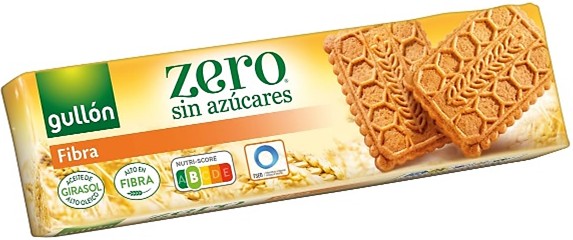 Galleta Gullon Fibra Zero, 170gr.