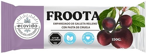 Galletas Froota, sabor ciruela x150Gr.