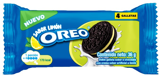 Oreo six pack Limon, 216gr.