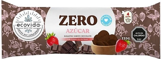 Galleta Zero Azucar Chocolate/frutilla.