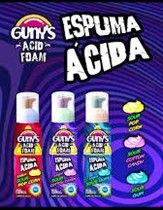 Gunys Acid Espuma Acida, display 9 unds.