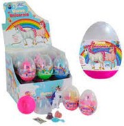 Huevito Sorpresa Unicornio, display 18 unds.