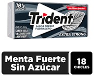 Trident Extra Strong, 18S, Display 12 unds.
