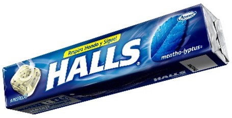 Halls Mentho, display x 12 und.