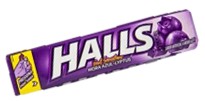 Halls Mora Ova, display x 12 und.