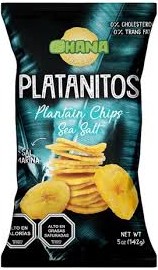 Platanitos salados, 65gr.