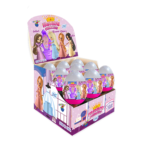 Huevito Sorpresa Fashion Princess, display 9 unds.