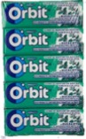 Orbit Chicle Eucalipto, display de 15 unidades