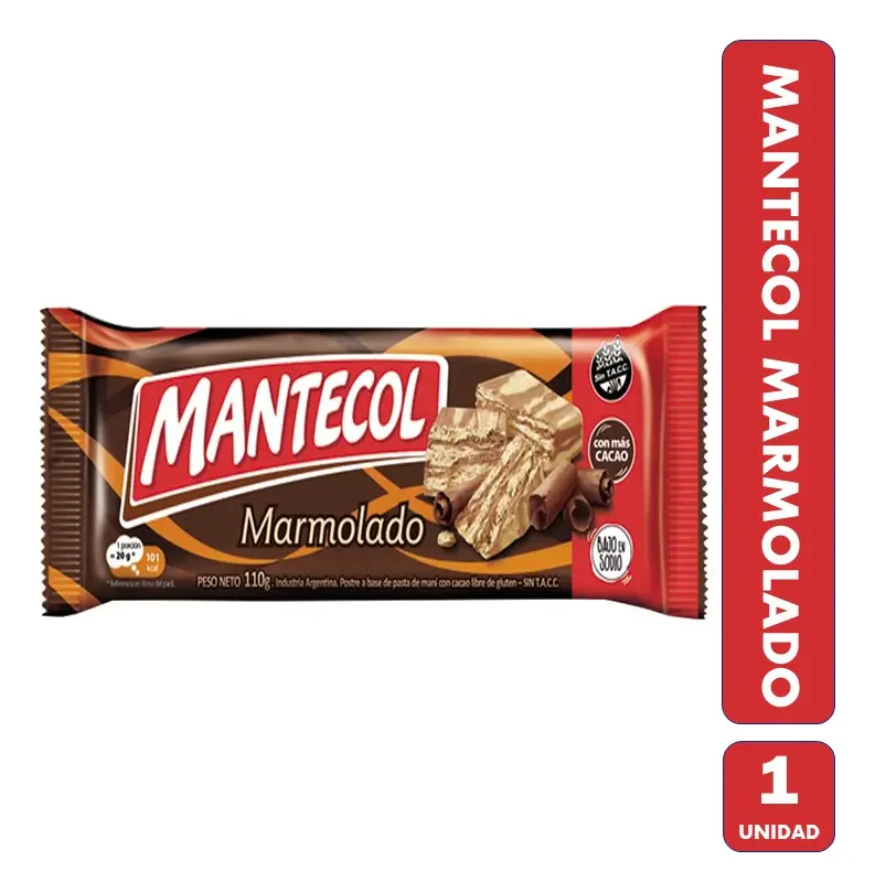 Mantecol Marmolado 111gr.