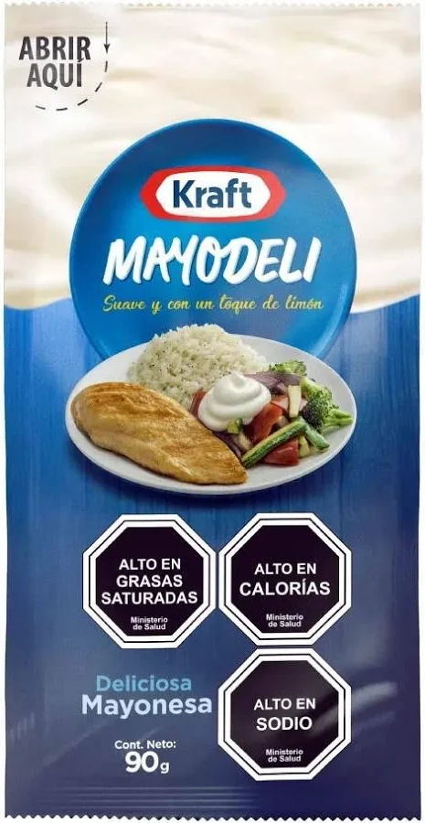 Mayonesa Kraft Deli – 90gr / DISPLAY 18 unds.